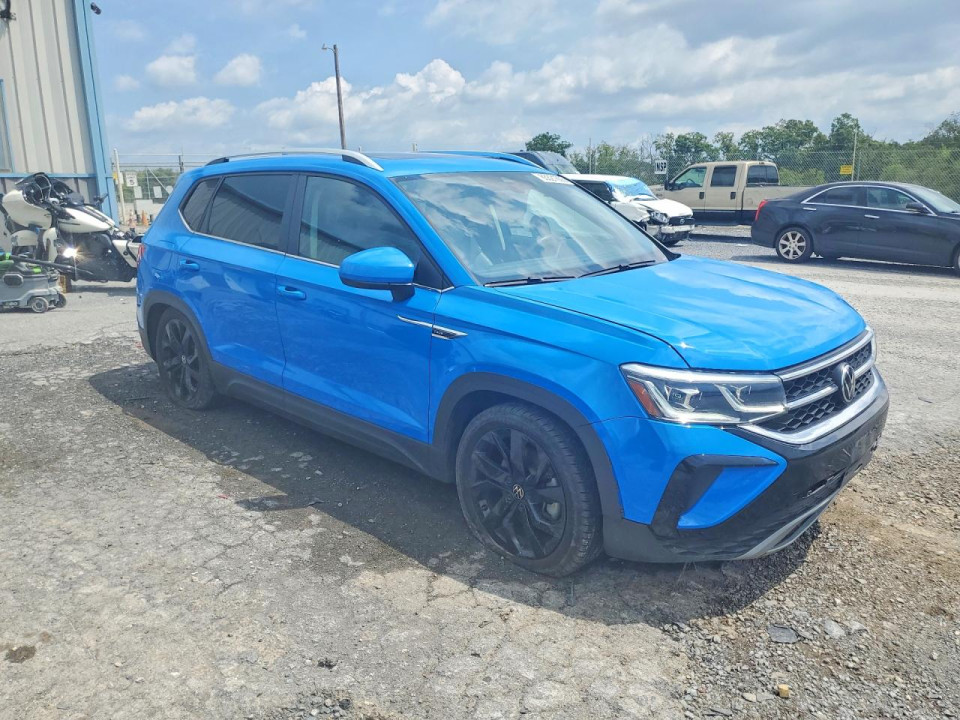 Volkswagen TAOS SEL 2022 — Copart