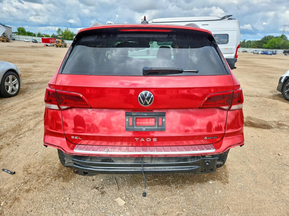 Volkswagen TAOS SEL 2022 — Copart
