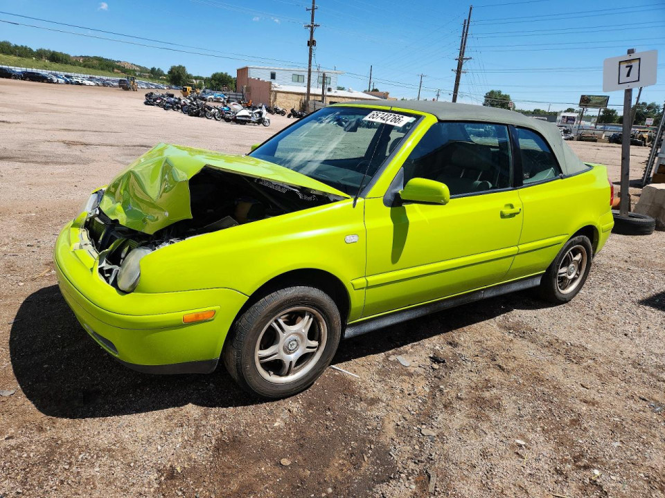Volkswagen CABRIO 2002 — Copart