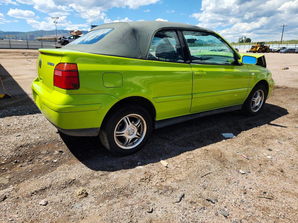 Volkswagen CABRIO 2002 — Copart