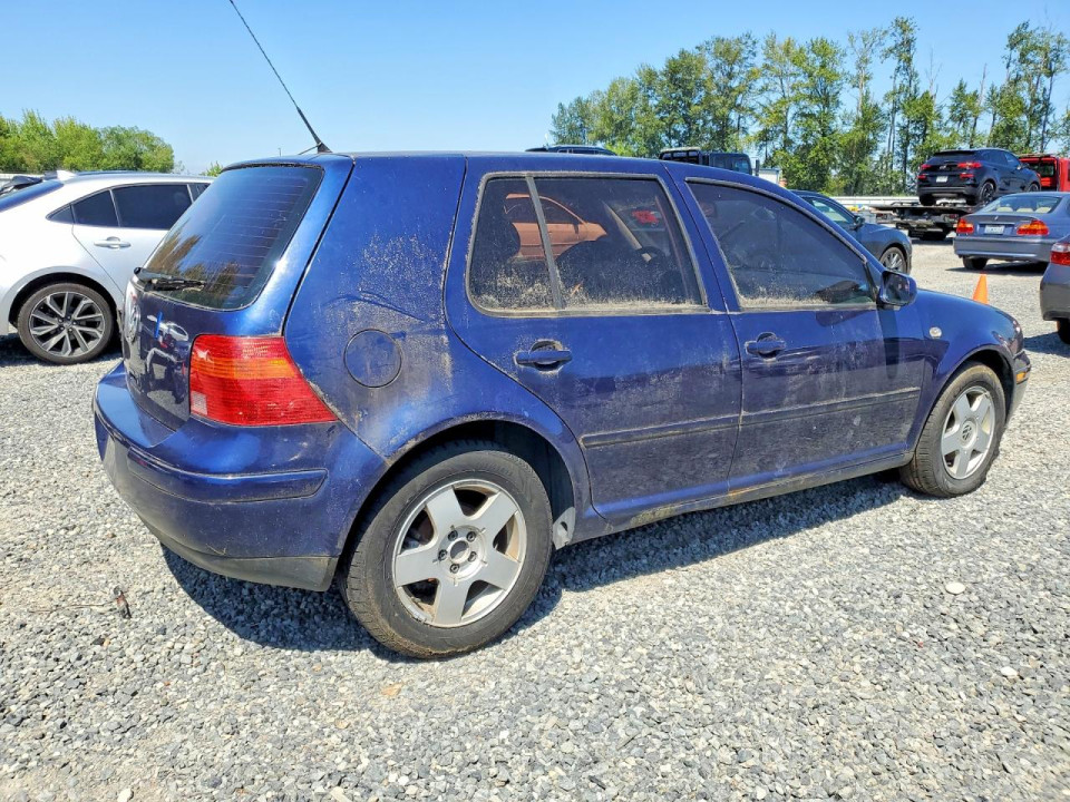 Volkswagen GOLF 2002 — Copart
