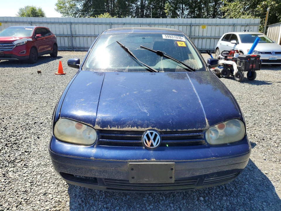 Volkswagen GOLF 2002 — Copart