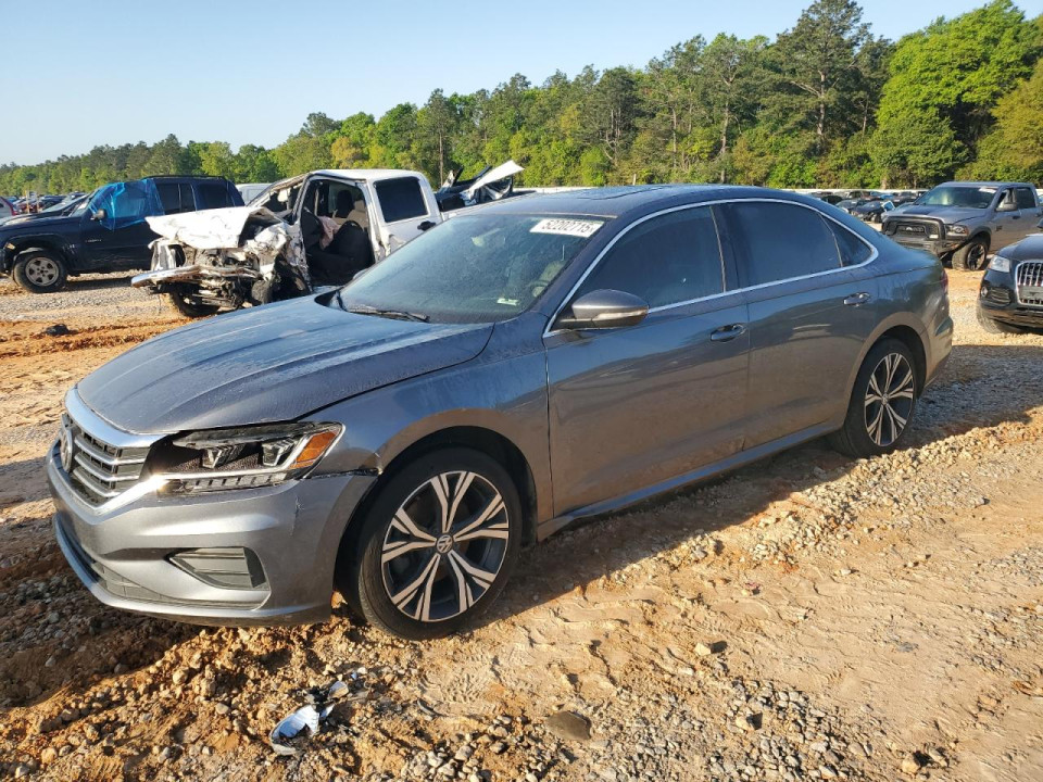 Volkswagen PASSAT 2021 — Copart