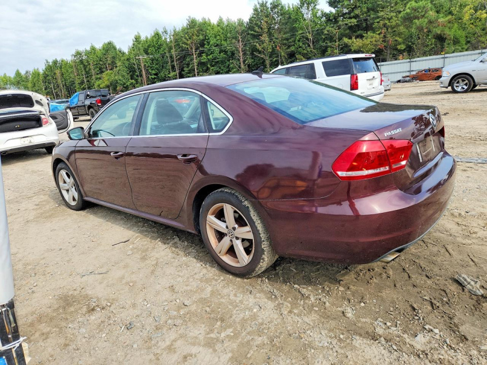 Volkswagen PASSAT 2013 — Copart