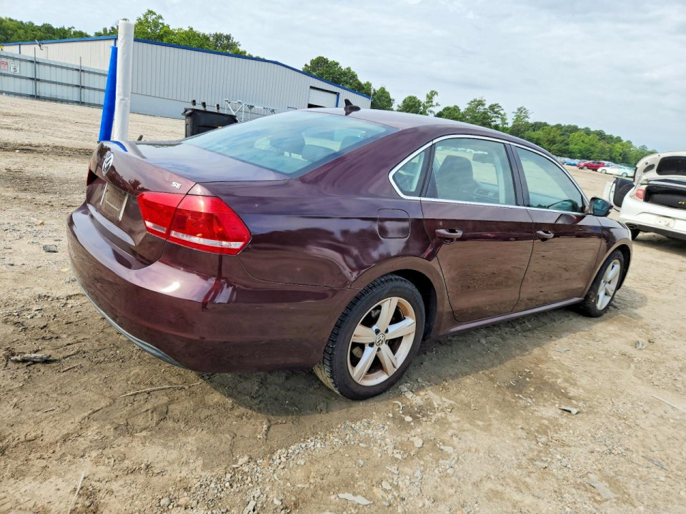 Volkswagen PASSAT 2013 — Copart