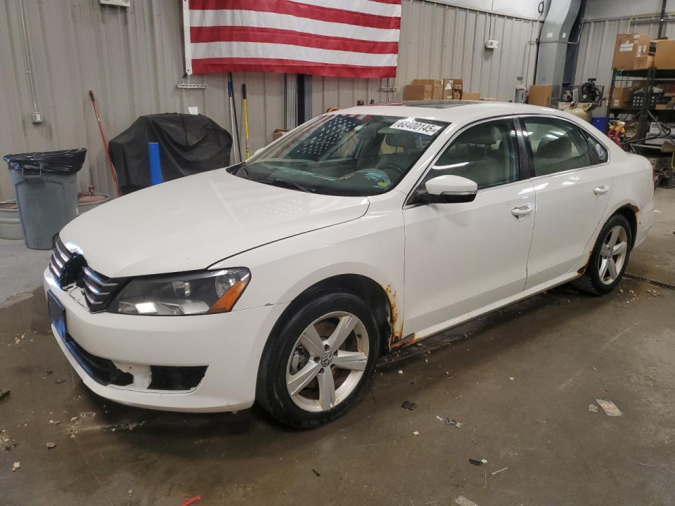 Volkswagen PASSAT 2013 — Copart