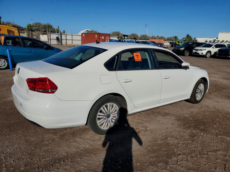 Volkswagen PASSAT 2015 — Copart