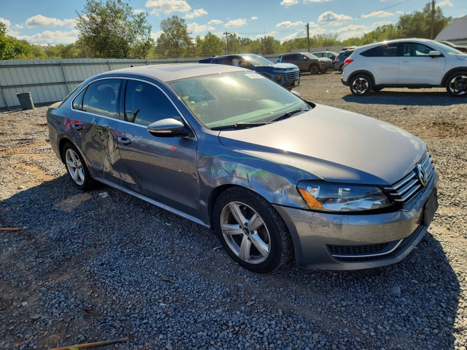 Volkswagen PASSAT 2012 — Copart