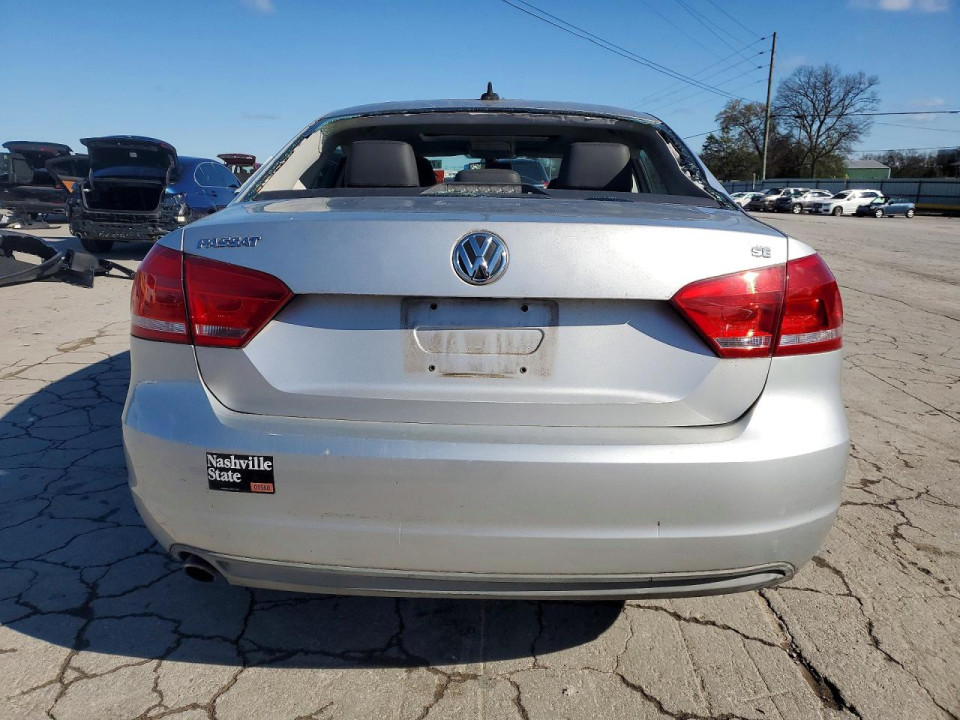 Volkswagen PASSAT 2012 — Copart