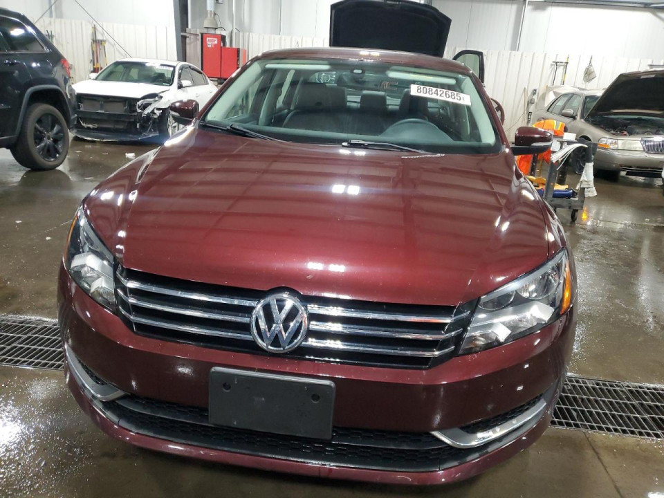 Volkswagen PASSAT 2013 — Copart