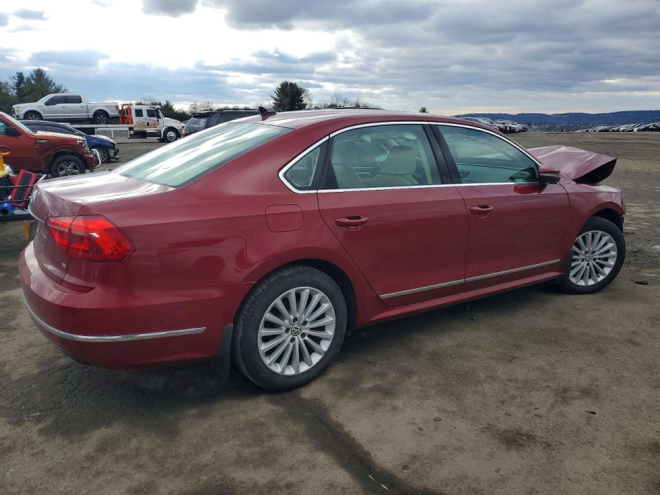 Volkswagen PASSAT 2016 — Copart