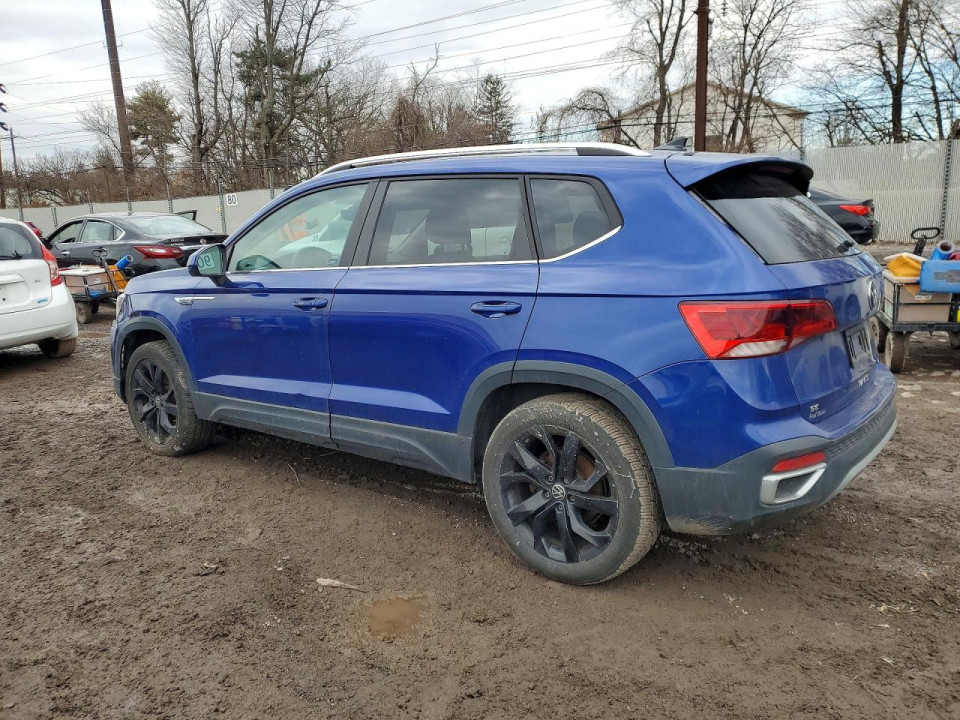 Volkswagen TAOS SE IQ 2022 — Copart