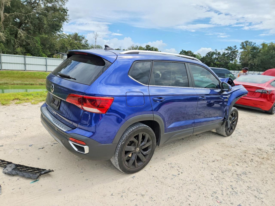 Volkswagen TAOS SE 2023 — Copart