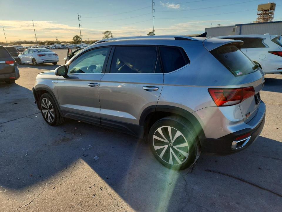 Volkswagen TAOS SE 2022 — Copart