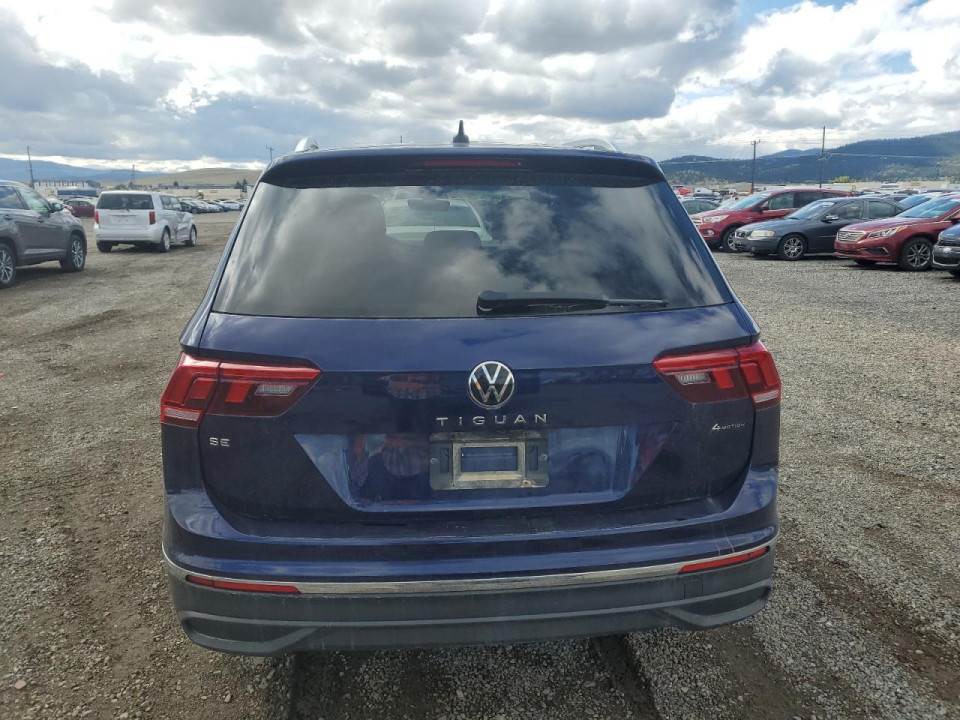 Volkswagen TIGUAN 2022 — Copart