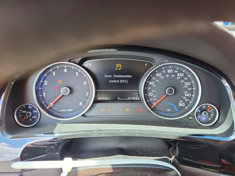 Volkswagen TOUAREG 2014 — Copart