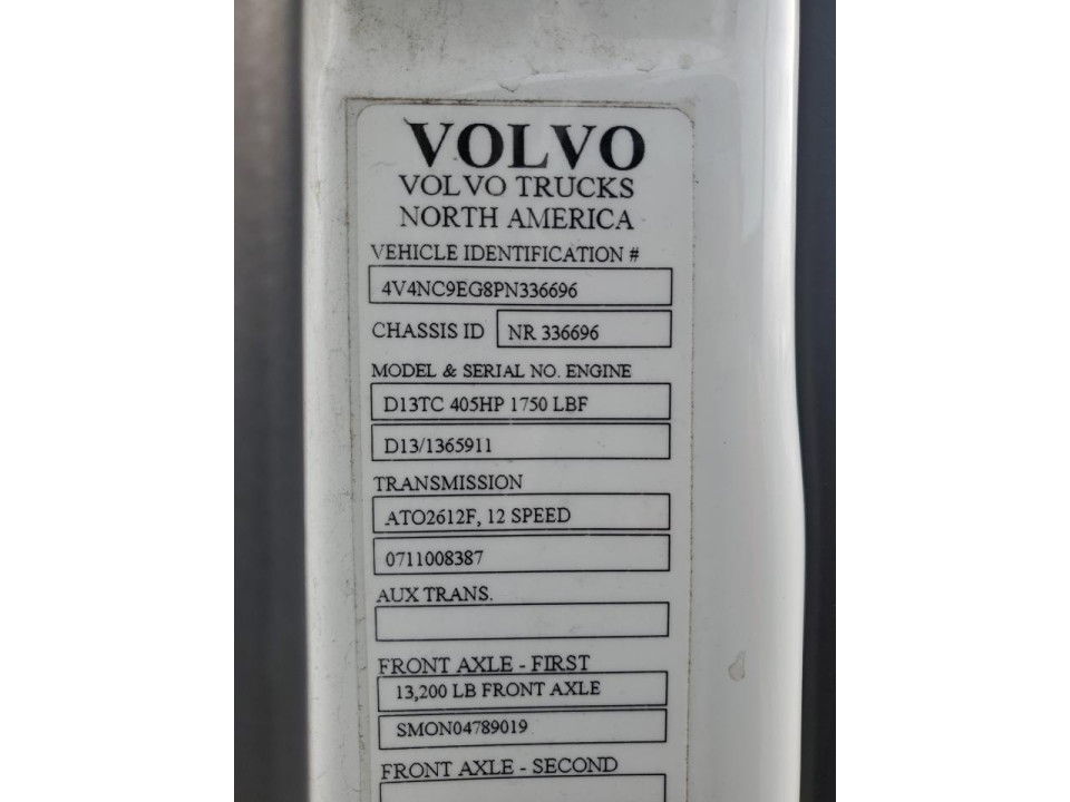 Volvo VNL SEMI TRUCK 2023 — Copart
