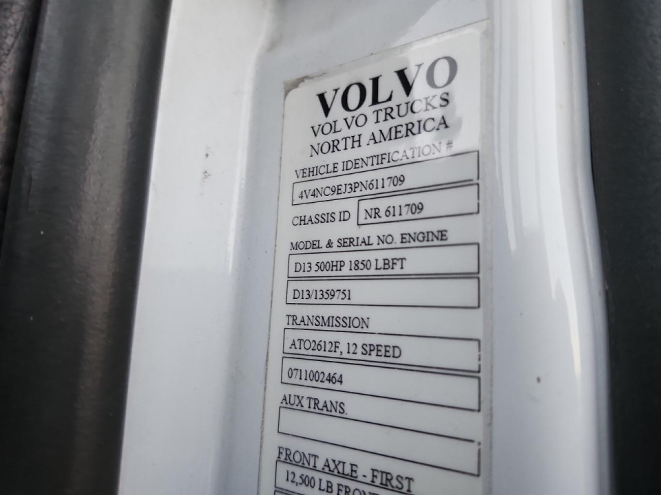 Volvo VNL SEMI TRUCK 2023 — Copart