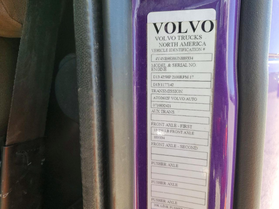 Volvo VN 2018 — Copart